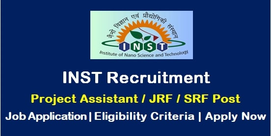 Project Assistant, JRF & SRF Jobs at INST: Complete Research Guide