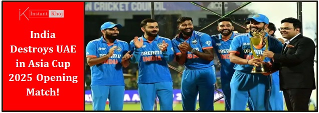 India Destroys UAE in Asia Cup 2025 Opening Match!