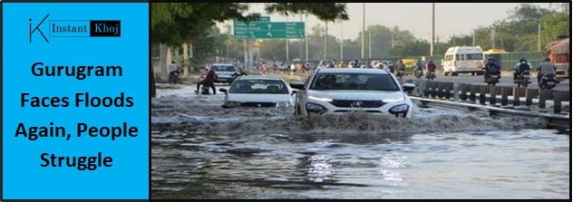 Gurugram Faces Floods Again, People Struggle