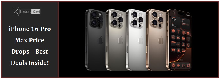 iPhone 16 Pro Max Price Drops – Best Deals Inside!