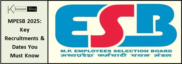 MPESB 2025: Key Recruitments & Dates You Must Know