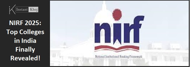 NIRF 2025: Top Colleges in India Finally Revealed!