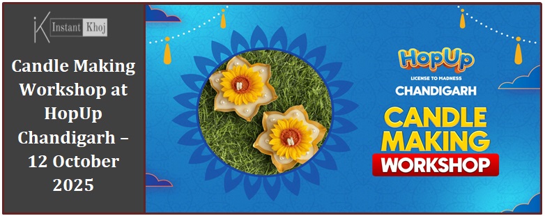 Candle Making Workshop at HopUp Chandigarh – 12 October 2025