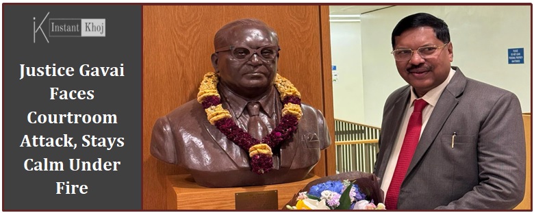 Justice Gavai Faces Courtroom Attack, Stays Calm Under Fire