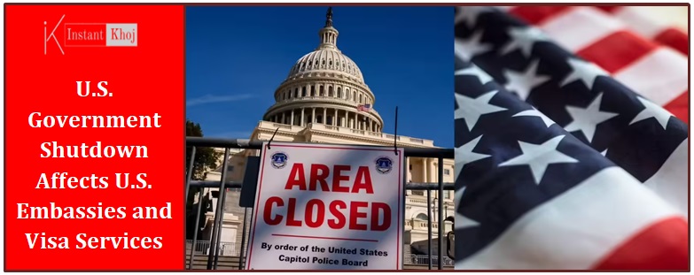U.S. Government Shutdown Affects U.S. Embassies and Visa Services